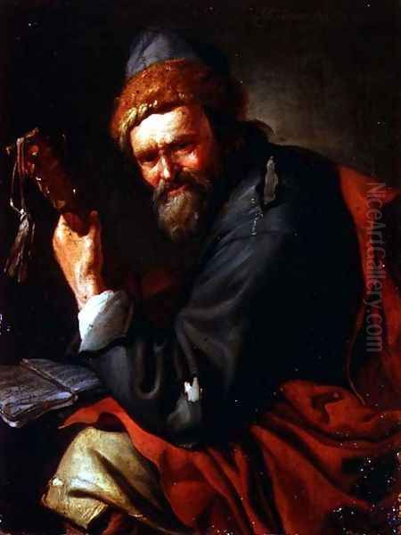 The Musician, 1675 Oil Painting by Jacob Toorenvliet