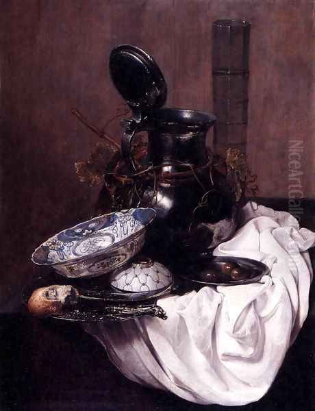 Still-Life Oil Painting by Jan Jansz. Treck