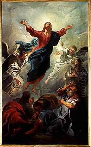 The Ascension, 1721 Oil Painting by Jean Francois de Troy