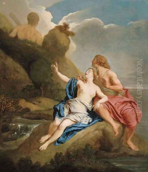 Acis and Galatea Oil Painting by Jean Francois de Troy