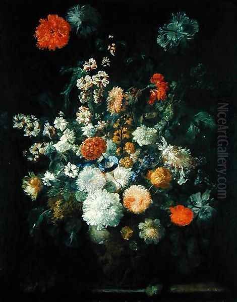 Still Life with Flower Oil Painting by Franz Werner von Tamm