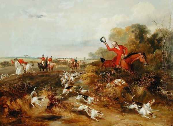 Capping on Hounds, Bachelors Hall, 1836 Oil Painting by Francis Calcraft Turner