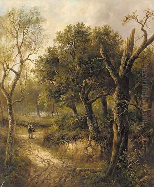 At Sevenoaks, Kent Oil Painting by Joseph Thors