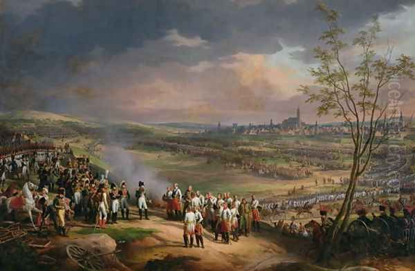 The Surrender of Ulm, 20th October 1805, 1815 Oil Painting by Charles Thevenin