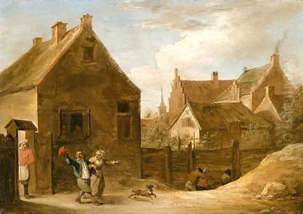 Untitled Oil Painting by David III Teniers