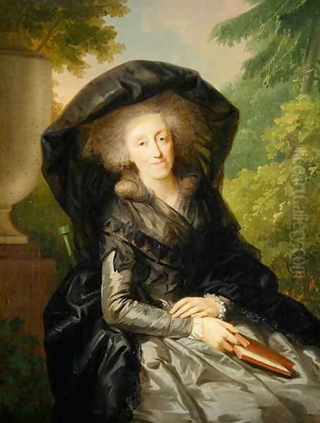 Frau Schmidt-Capelle, 1786 Oil Painting by Friedrich Tischbein