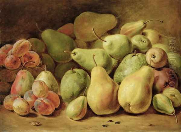 Fruit Still Life Oil Painting by Friedrich Tischbein