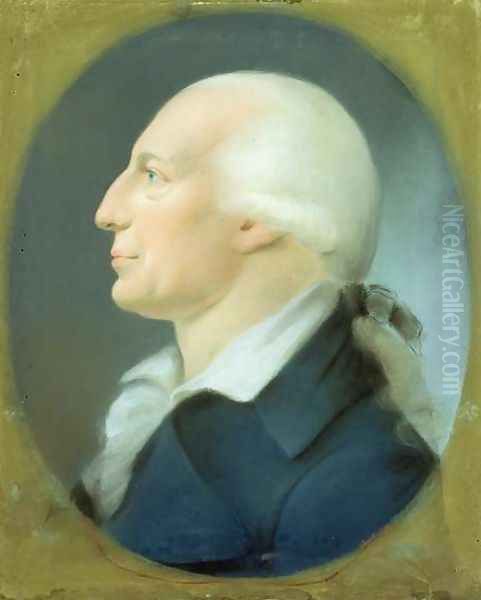 Portrait of Reinhold Forster, c.1780-04 Oil Painting by Friedrich Tischbein