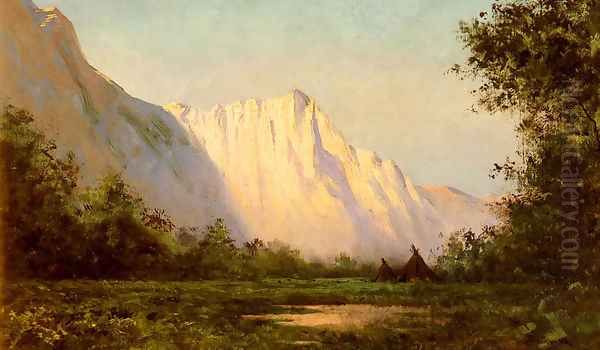 El Capitan Oil Painting by Jules Tavernier