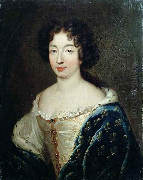 Marie-Anne-Christine-Victoire de Baviere 1660-90 Oil Painting by Francois de Troy