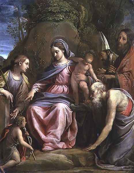 The Nativity Oil Painting by Francois de Troy