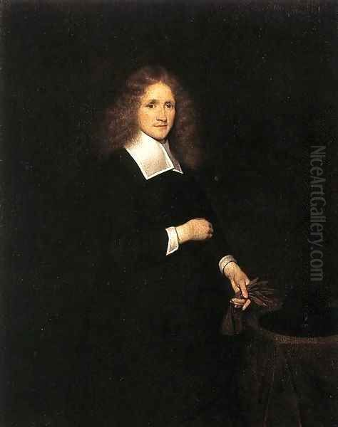 Portrait of a Young Man 2 Oil Painting by Gerard Terborch