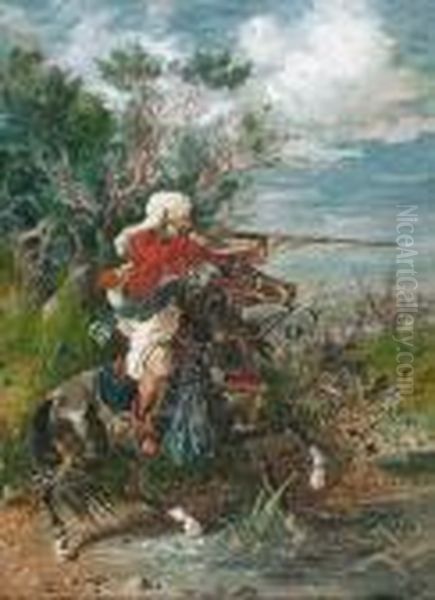 Le Chasseur Oil Painting by Georges Washington