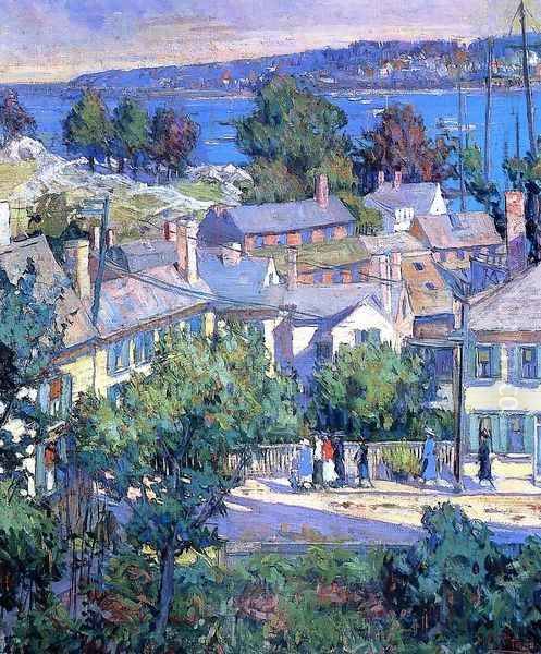 Sunday Morning Oil Painting by Mary Bradish Titcomb