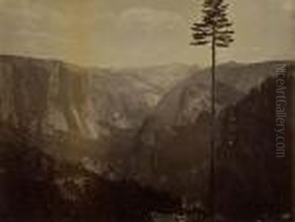 Untitled Oil Painting by Carleton E. Watkins