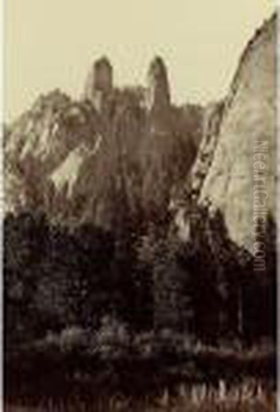 'cathedral Spires. 2200 Ft. Yosemite