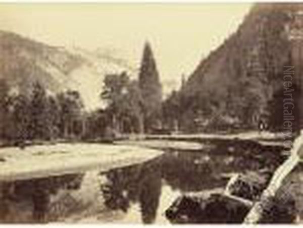 'north Dome, From Camp Grove. Yosemite