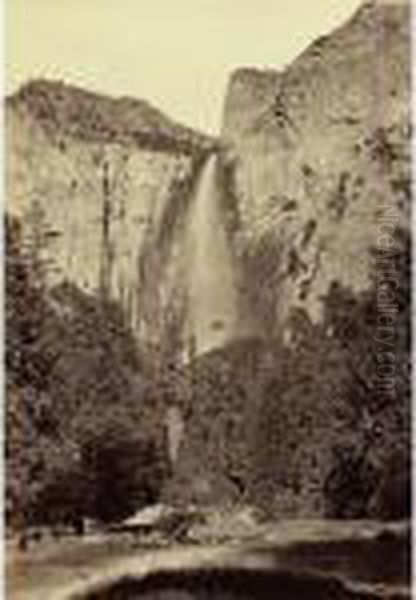 'pohono. The Bridal Veil Fall. 940 Ft. Yosemite