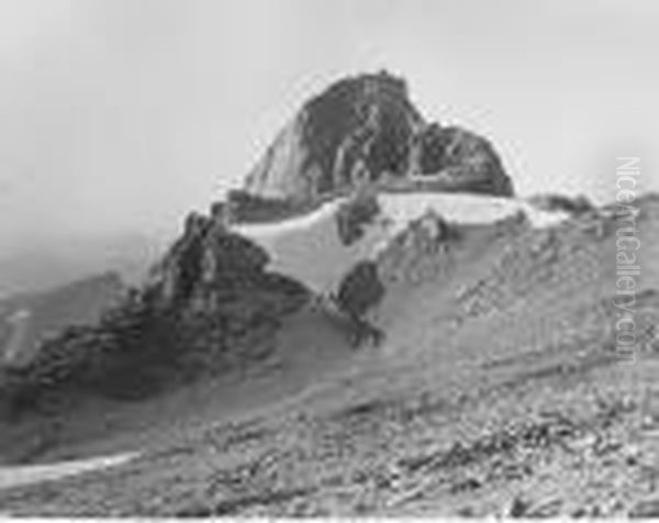 Selected Studies Of The Mt. Conness Expedition Oil Painting by Carleton E. Watkins