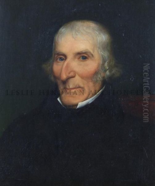 Portrait Of A Gentleman Oil Painting by George Frederick Watts