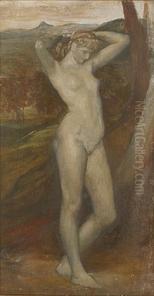 Daphne Oil Painting by George Frederick Watts