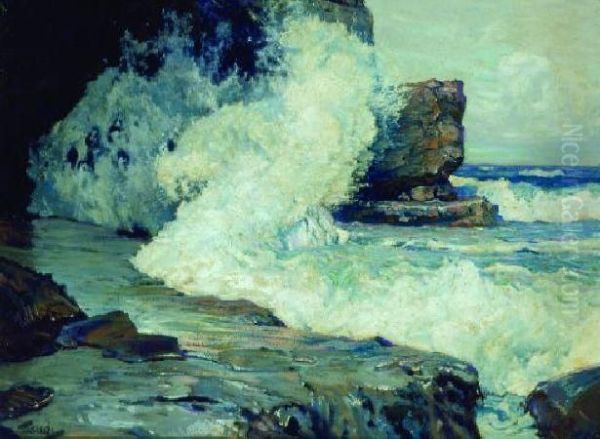 Fortissimo Oil Painting by Frederick Judd Waugh