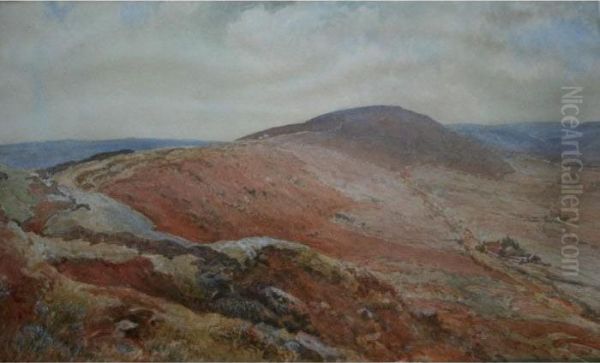 Castleton Rigg, North Yorkshire Oil Painting by George Weatherill