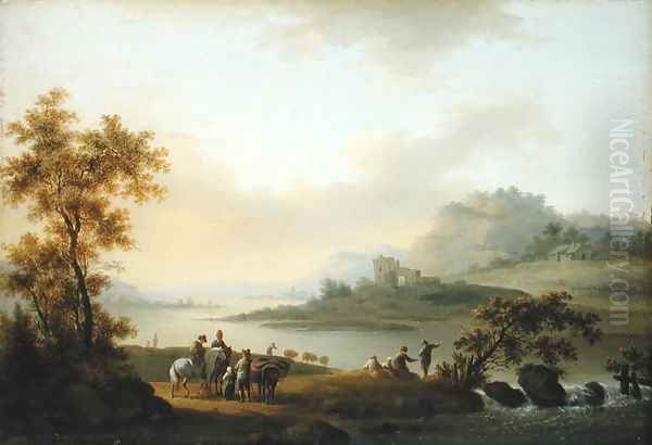 Morning, 1773 Oil Painting by Johann Jacob Tischbein