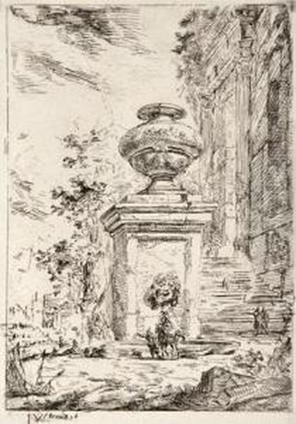 La Fountaine by Jan Weenix