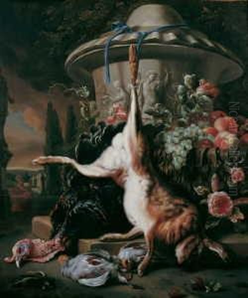 Stilleben Mit Erlegtem Wild, Geflugel Und Oil Painting by Jan Weenix