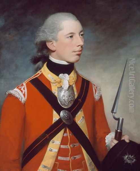 Captain Thomas Hewitt, 10th Regiment of Foot, 1781 Oil Painting by William Tate