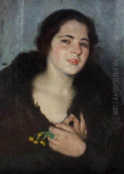 Bildnis Maryla. Oil Painting by Wojciech Weiss