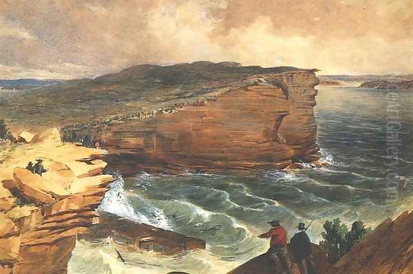 Gap, South Head Oil Painting by Edmund Thomas