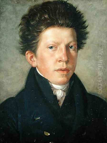 Karl von Bergen 1794-1835, 1819 Oil Painting by William Tite