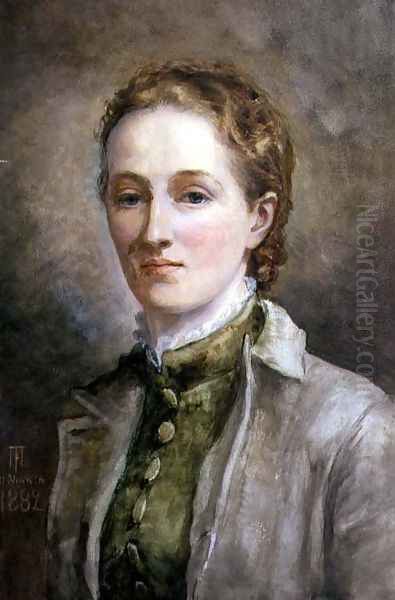 Self Portrait, 1882 Oil Painting by Mary Fraser Tytler