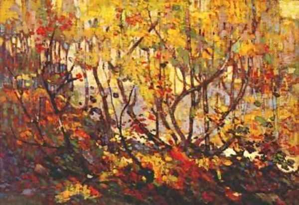 Opulent October Oil Painting by Thomas Thompson