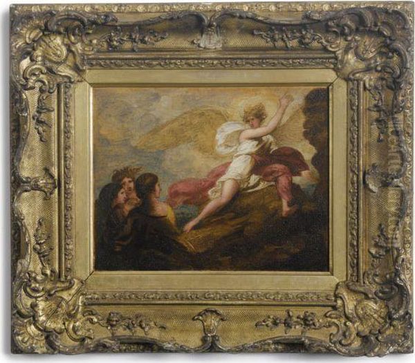 Jacob's Dream Oil Painting by Benjamin West