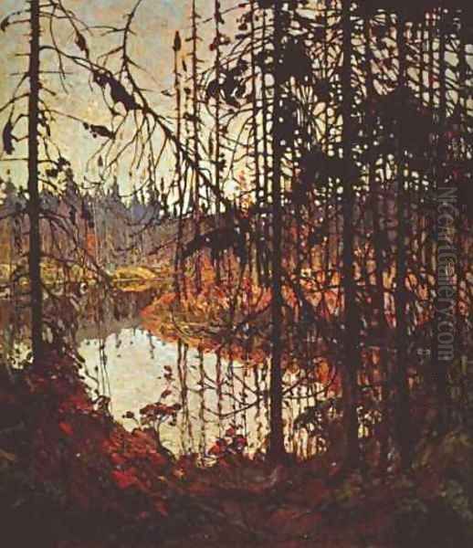 Northern River Oil Painting by Thomas Thompson