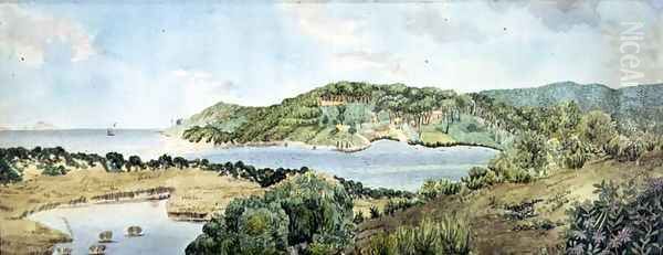 View of Augusta, Western Australia, October 1833 Oil Painting by Thomas Turner