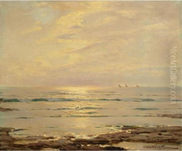 Seascape Oil Painting by Constantin Alexandr. Westchiloff