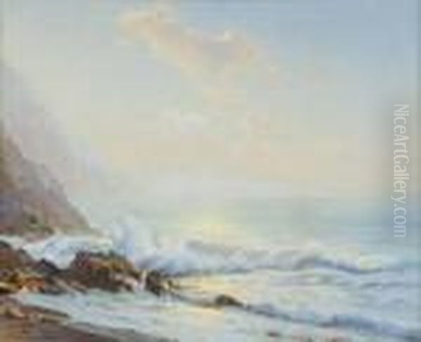 La Vague Oil Painting by Constantin Alexandr. Westchiloff