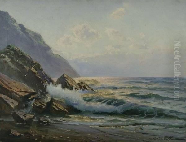 Seascape Oil Painting by Constantin Alexandr. Westchiloff