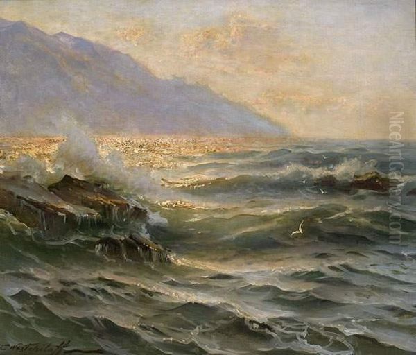 Seascape Oil Painting by Constantin Alexandr. Westchiloff