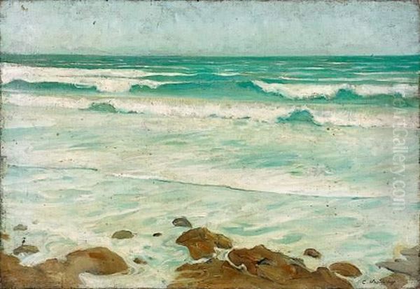 Les Vagues Oil Painting by Constantin Alexandr. Westchiloff