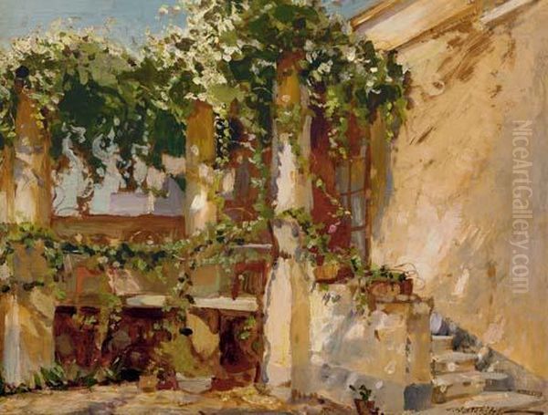 Capri Oil Painting by Constantin Alexandr. Westchiloff