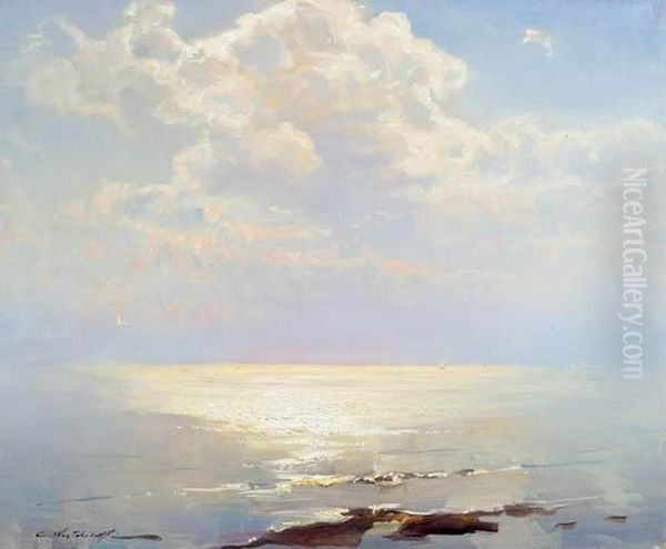 Coastline. Oil Painting by Constantin Alexandr. Westchiloff