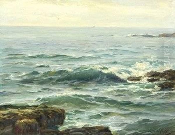 Aleksandrovich Seascape Oil Painting by Constantin Alexandr. Westchiloff