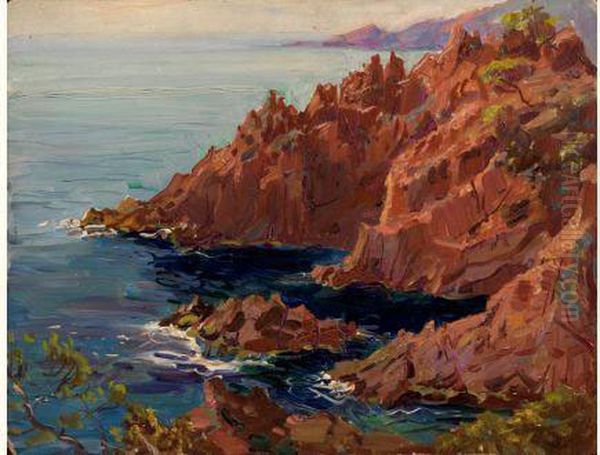 Morning Seascape Oil Painting by Constantin Alexandr. Westchiloff