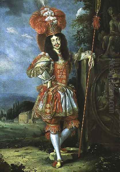 Leopold I 1640-1705, Holy Roman Emperor, in theatrical costume, dressed as Acis from La Galatea, a favola set to music by Antonio Draghi, 1667 Oil Painting by of Ypres (Johannes or Jan) Thomas