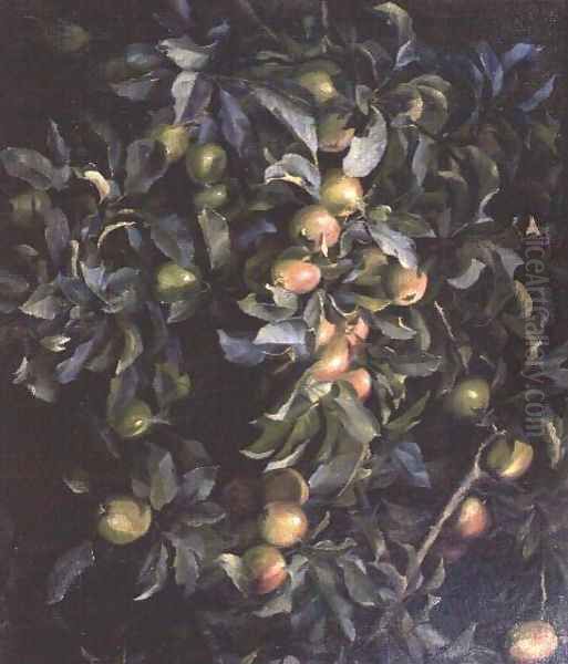 Ripe Apples Oil Painting by Emmy Thornam